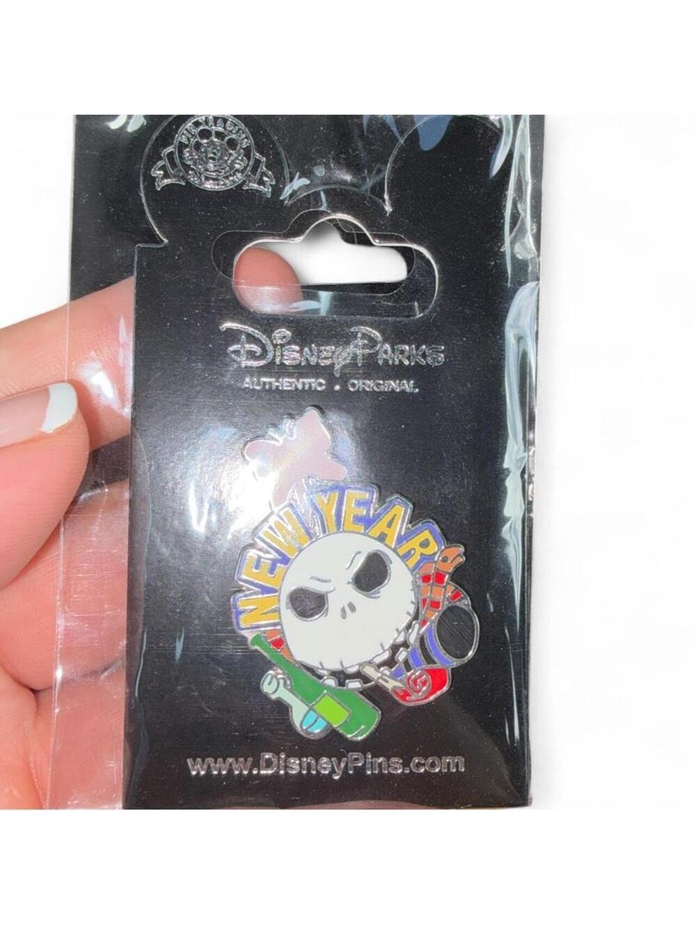 Disney Parks New Year Jack Skellington Pin - Brand New with Tags